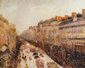 mardi gras on the boulevards 1897 Camille Pissarro Parisian